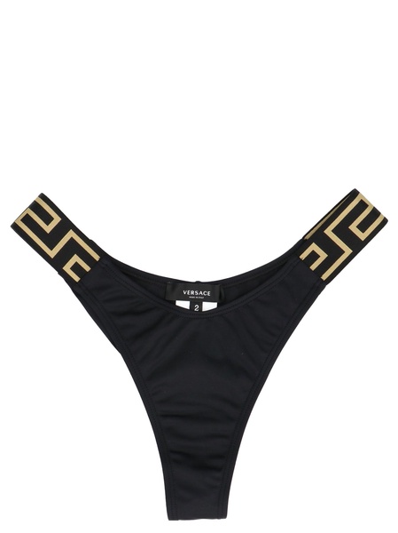 BIKINI BRIEFS FEATURING A GREEK BORDER