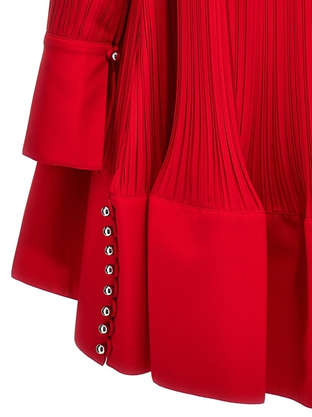 Lanvin 'Flared Pleated' Dress