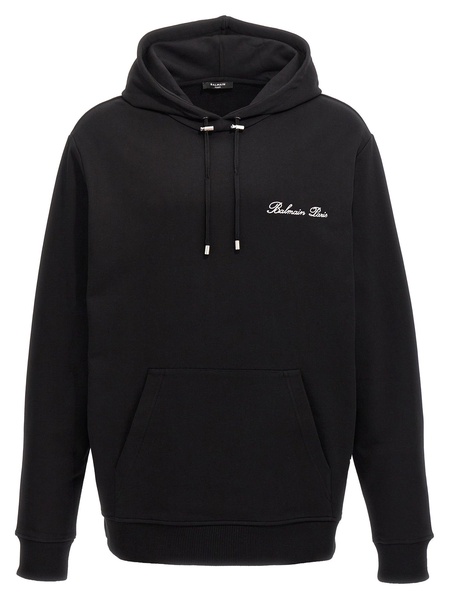 Logo-Embroidered Cotton-Jersey Hoodie