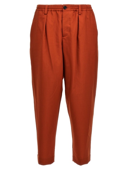 Marni Button Detailed Tapered Trousers