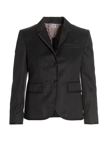 Thom Browne Wool Single Breast Blazer Jacket