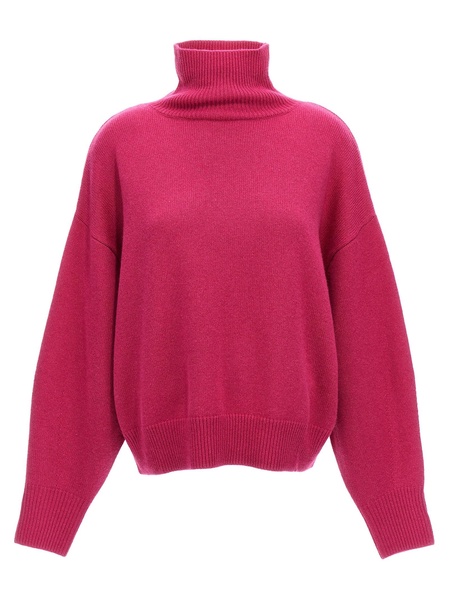 Isabel Marant Loose-Fit Turtleneck Knitted Jumper