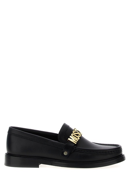 Moschino 'Lettering' Loafers