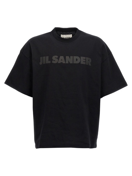 Jil Sander Logo Print T Shirt