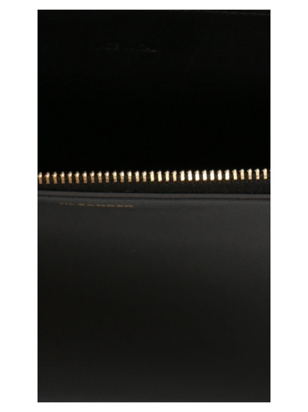 Jil Sander Logo Leather Clutch