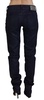 low waist slim fit women casual blue women's jeans