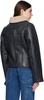 Navy Pablo Leather Jacket