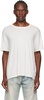 White Boxy Seamless T-Shirt