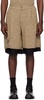 Beige Varto Shorts