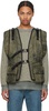 Green Marble Padded Vest