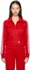 Red Montreal Track Top KNZ12 Track Jacket