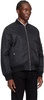 Black Manston Bomber Jacket