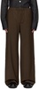 Brown Boxer Trousers