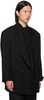 Black Boiler Room Blazer