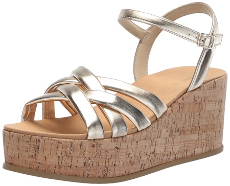 Anne Klein Women's Valencia Espadrille Wedge Sandal