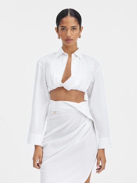 The Bahia cropped shirt