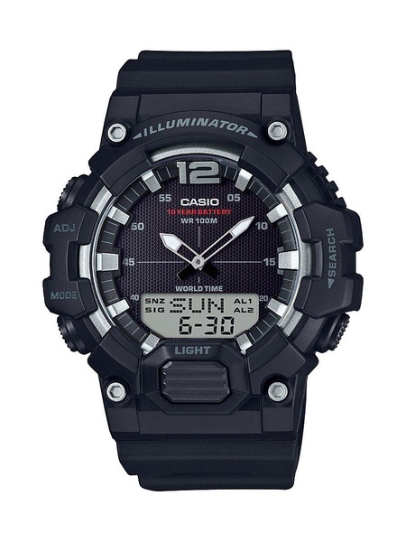 Casio Men's HDC-700-1AVCF Classic Analog-Digital Display Quartz Black Watch