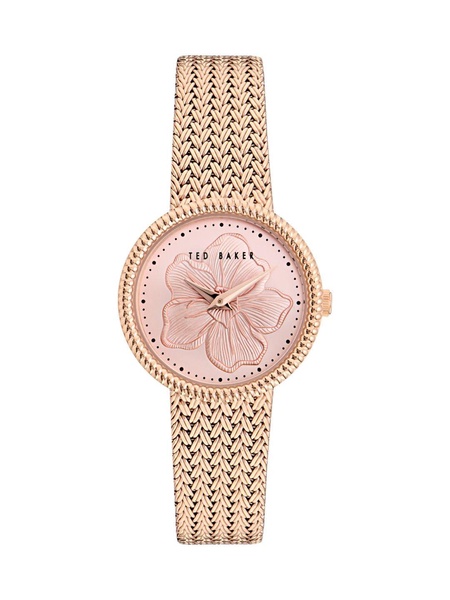 Ted Baker Ladies Stainless Steel Rose Gold Bracelet Watch (Model: BKPEMF3039I)