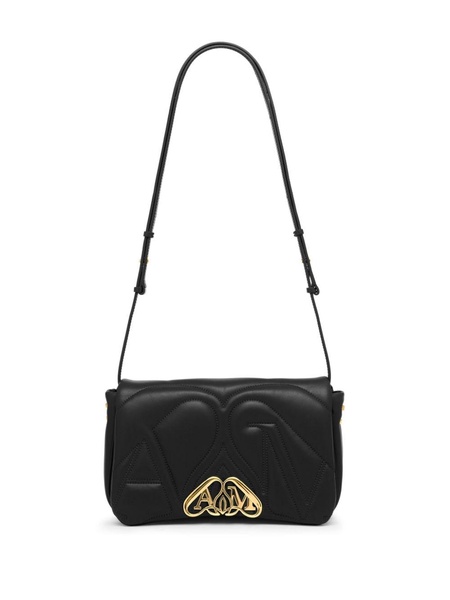 ALEXANDER MCQUEEN Sleek Black Shoulder Bag - 24SS Women's Fashion