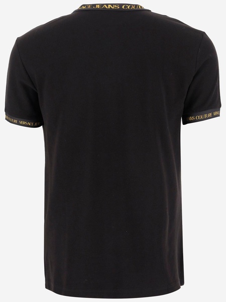 Versace Jeans Cotton Polo Shirt With Logo