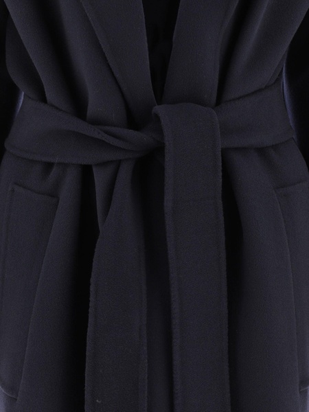 'S Max Mara "Agata" Wool Belted Long Coat