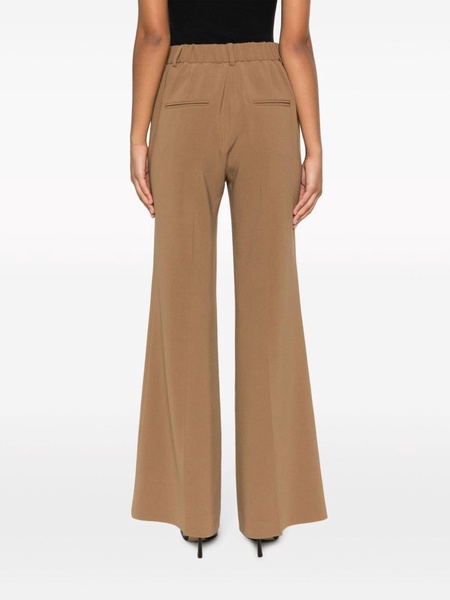 Alberto Biani Wide Leg Cady Trousers