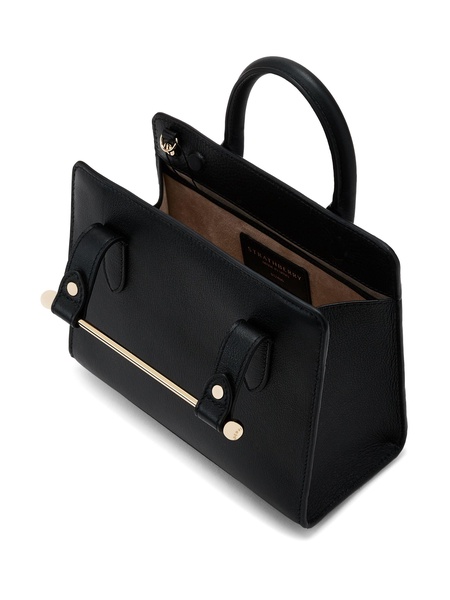 Strathberry Mini Tote Leather Black