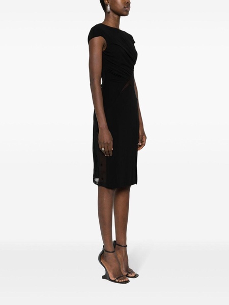 Givenchy Lace Cut Out Midi Dress