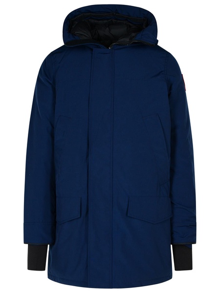 Canada Goose 'Langford' Navy Polyester Blend Parka Man