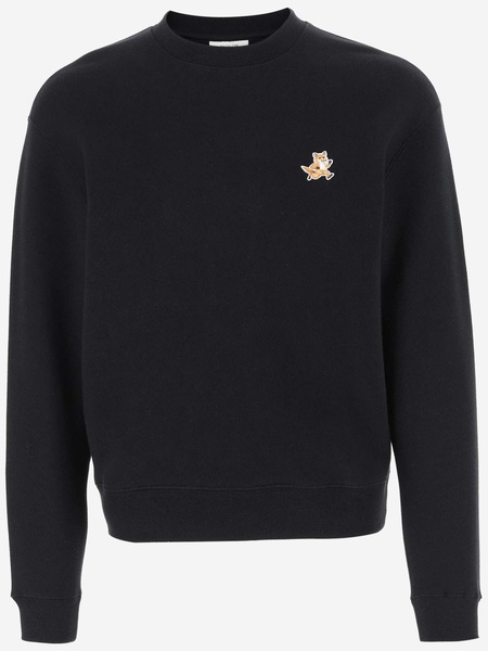 Maison Kitsune' Cotton Sweatshirt With Logo