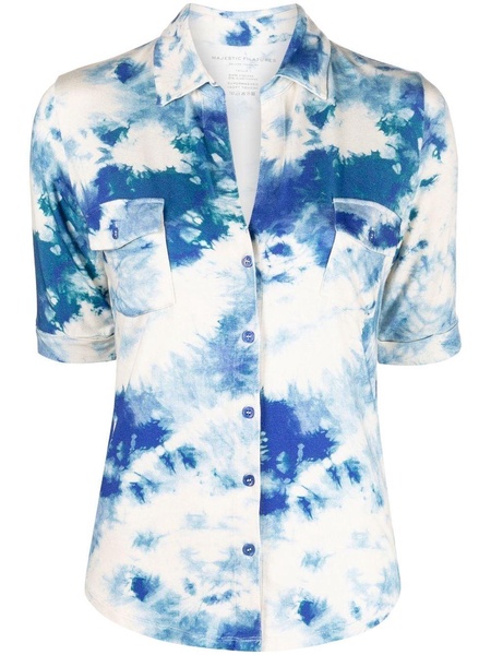 Majestic Printed Viscose Shirt