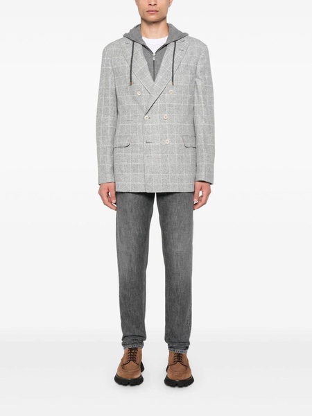 Brunello Cucinelli Checked Blazer