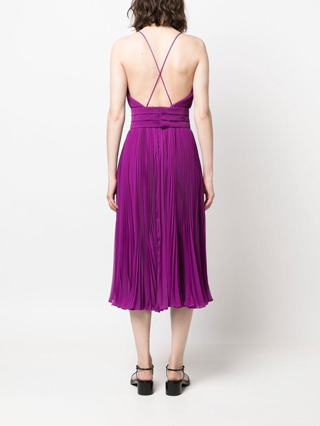 Max Mara Pianoforte Pleated Midi Dress