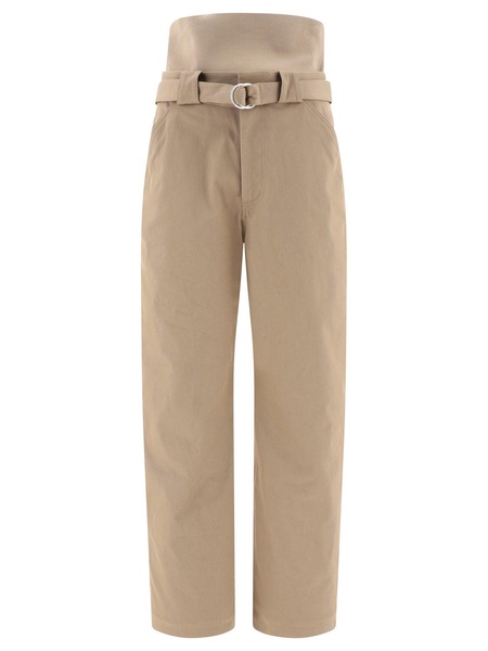 Alaïa Cargo Trousers With Knit Band