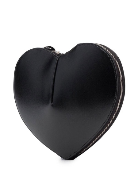 Alaia the heart Leather Crossbody Bag