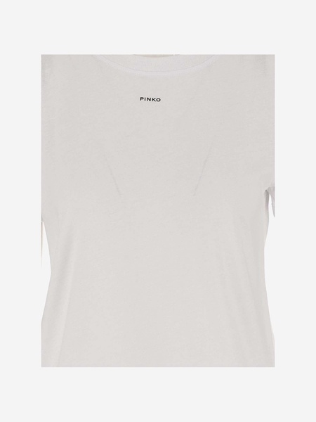 Pinko Cotton T Shirt With Logo