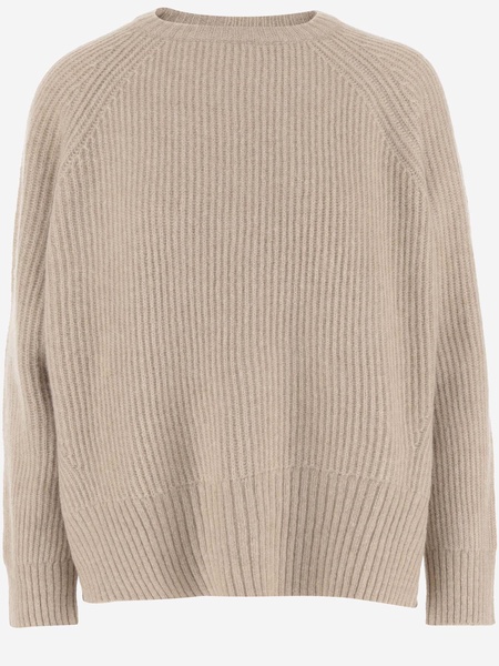 Allude Ribbed Cashmere And Silk Sweater