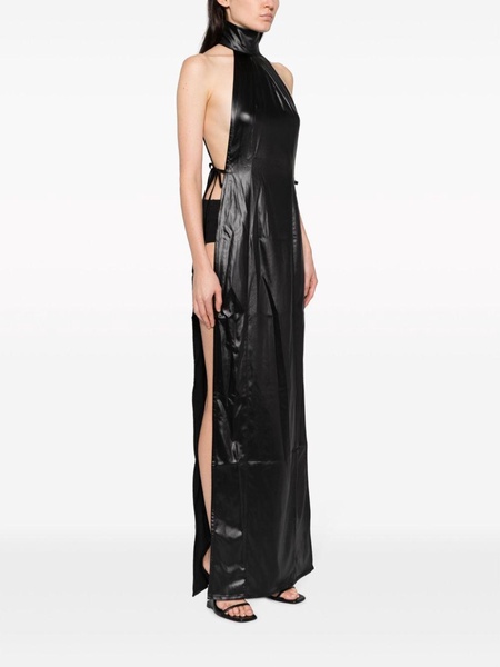 Ludovic De Saint Sernin Halter Neck Long Dress