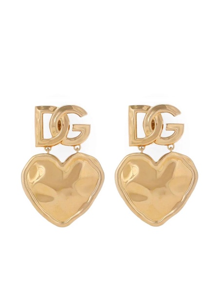 Dolce & Gabbana Heart Pendant Earrings