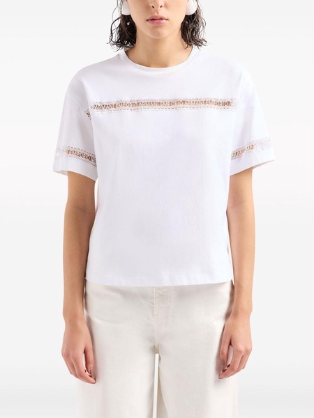 Emporio Armani Logo Cotton T Shirt