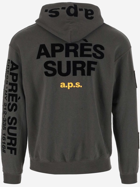 Apres Surf Cotton Blend Hoodie With Logo