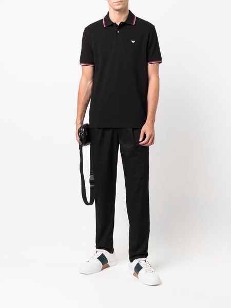 Emporio Armani Logo Cotton Polo Shirt