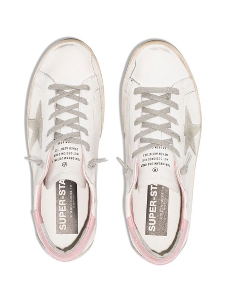 Super Star Multicolor Leather Sneakers Golden Goose Woman