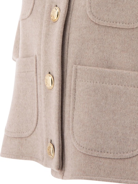 Max Mara "Nemi" Cashmere Cropped Cape