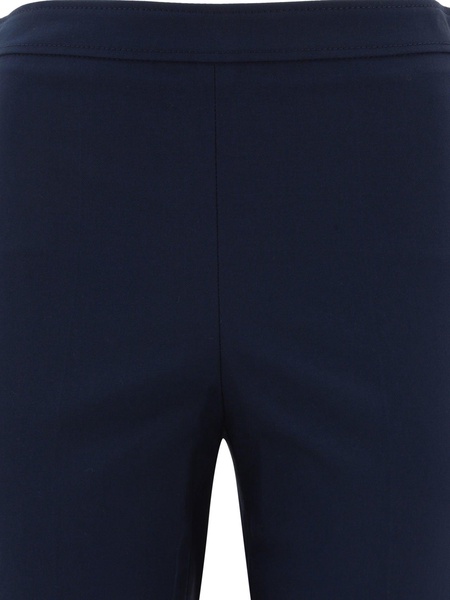 BRUNELLO CUCINELLI Blue Capri Trousers with Monili for Women