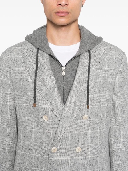 Brunello Cucinelli Checked Blazer