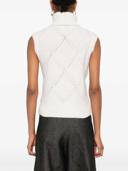 Fabiana Filippi Wool And Silk Blend Vest