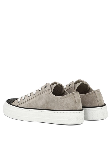 Brunello Cucinelli "Precious Toe" Sneakers