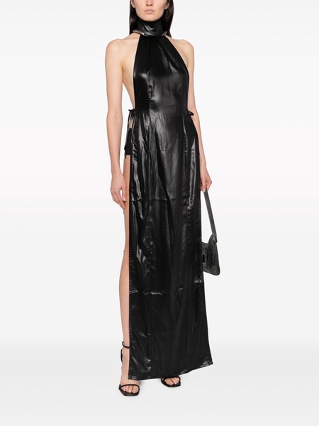 Ludovic De Saint Sernin Halter Neck Long Dress