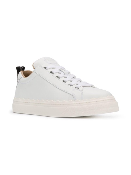 Chloè Lauren Leather Sneakers